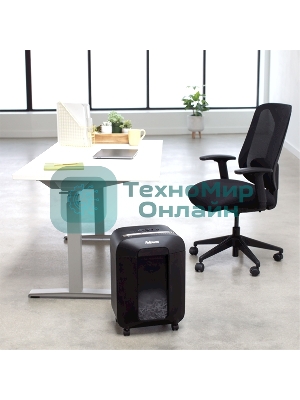 Шредер Fellowes PowerShred LX85 (секр.P-4)/перекрестный/12лист./19лтр./скрепки/скобы/пл.карты