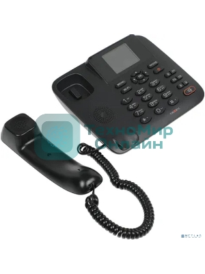 Стационарный сотовый телефон GSM teXet FX-200 черный