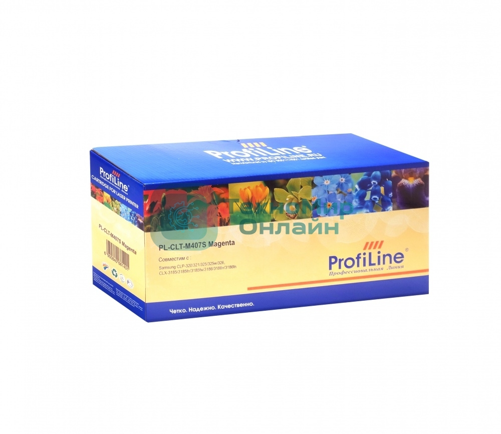 Картридж лазерный ProfiLine PL-CLT-M407S для принтеров Samsung CLP-320/325/CLX-3180/3185 Magenta 1000 копий