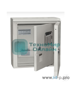 Корпус металлический IEK MKM51-N-04-54 ЩУ 1/1-1 У1 IP54