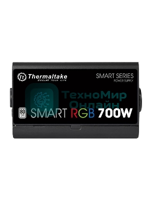 Блок питания Thermaltake Smart RGb (PS-SPR-0700NHSAWE-1), 700Вт, 80 PLUS, 120мм, черный