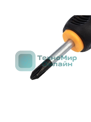 Отвертка крестовая Rexant PH 2х40 мм, двухкомпонентная рукоятка