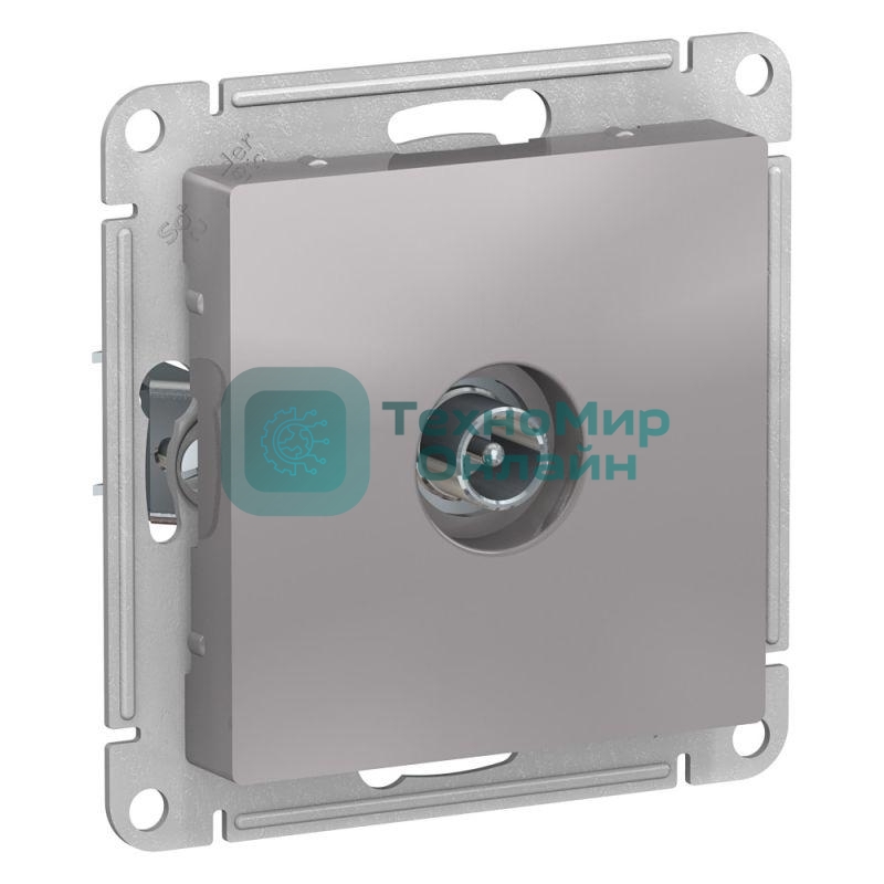 Розетка телевизионная Алюминий оконечная 1DB, механизм ATN000391 Schneider Electric