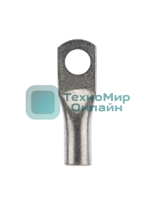 Наконечник медный луженый Rexant ТМЛ-Р 25–6 (25 мм² - Ø6 мм) (в упак. 100 шт.)