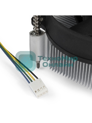 Кулер для процессора ExeGate ETA-20.V1700 серебристый, 90 мм, алюминий, 2200 об/мин, 22 дБ, 3 pin, 90 Вт, 60 мм