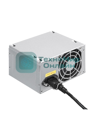 Блок питания ExeGate AA550 (EX292240RUS-S), 550Вт, 80мм, серебряный