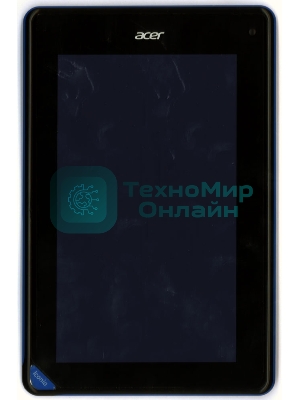 Модуль (матрица + тачскрин) для Acer Iconia Tab B1-A71 черный с рамкой