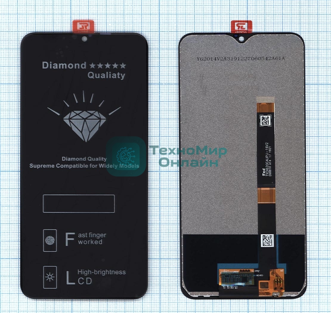 Дисплей для Realme 3 черный