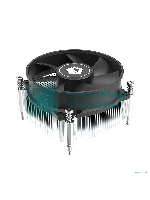 Кулер ID-COOLING DK-19 PWM серебристый/черный 92мм алюминий 2200rpm 26db 4-pin 95W 55мм
