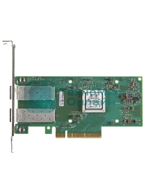 Сетевая карта ConnectX-5 EN network interface card, 10/25GbE dual-port SFP28, PCIe3.0 x8, UEFI Enabled (x86/ARM)