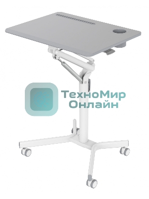 Стол для ноутбука Cactus VM-FDS101B столешница МДФ серый 70x52x106см (CS-FDS101WGY)