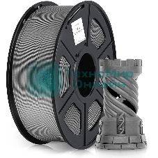 Пластик для принтера 3D Cactus CS-3D-TPU-0.8KG-GREY TPU d1.75мм 0.8кг 1цв.