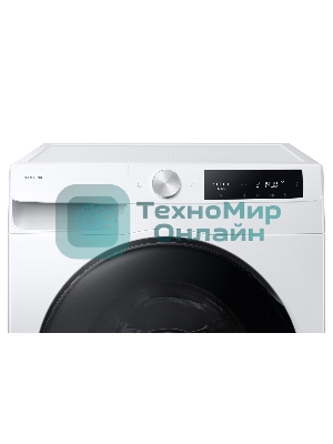 Стирально-сушильная машина Samsung WD11DG6B85BELP белый, загрузка фронтальная 11 кг, 1400 об/мин, класс: A