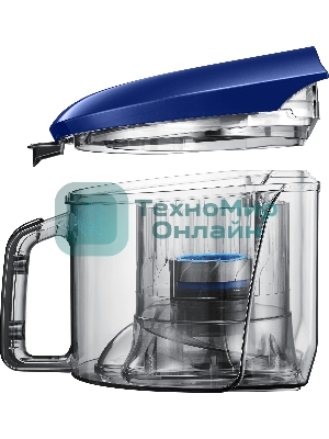 Пылесос Samsung VC18M21A0SB синий, 380/1800 Вт, уборка сухая, пылесборник контейнер 1.5 л