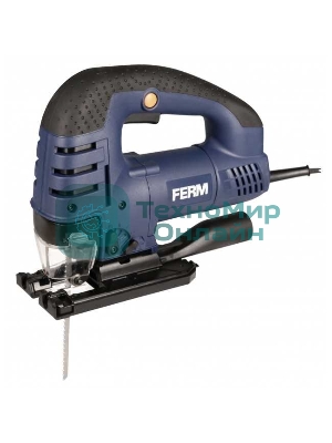 Пила лобзиковая FERM JSM1025P мощность-750 W/скорость вр.- 500-3000/ход мм- 26/древо/сталь мм-90/10