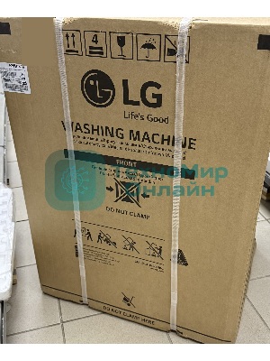 (Поврежденный товар) Стиральная машина LG F2V5HS9B бежевый 7кг [См.описание!]