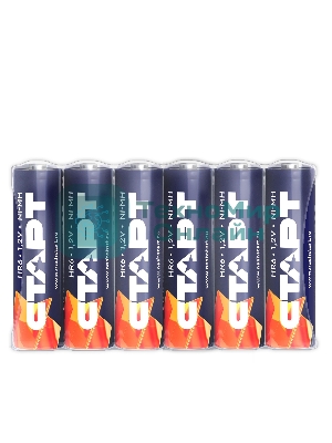 Батарейки СТАРТ HR6 AA 2300mAh NIMH-SH6 42/504 (6 шт)