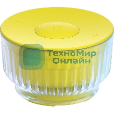Умная колонка SBER Boom Mini 2, 5Вт, компактная, 1 динамик, GigaChat, Magnetic Sound, Мультирум, Детектор шума, Wi-Fi, Bluetooth 5.0, Салют, желтый