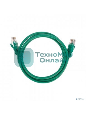 Патч-корд U/UTP Rexant cat.5e, RJ45-RJ45, 26AWG, ZH нг(А)-HF, зеленый, 1,5 м