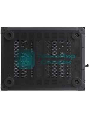 Компьютерный корпус JONSBO Computer Case C6Handle black hang-in version черный, Mini-Tower, материнская плата mATX, без БП, прозрачная боковая панель