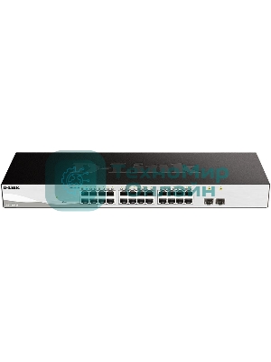 Коммутатор настраиваемый D-Link DGS-1210-26/F 24G 2SFP