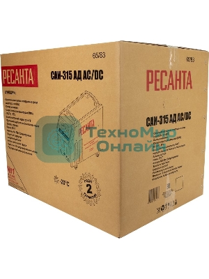 Сварочный аппарат Ресанта САИ-315АД инвертор MMA DC/TIG DC 13.8кВт