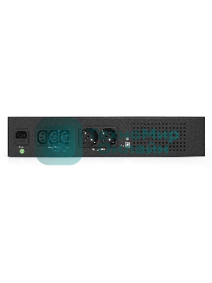 Источник бесперебойного питания ExeGate ServerRM UNL-800.LCD.AVR.2SH.3C13.USB.2U 800VA/480W, Color LCD, AVR, 2*Schuko+3*C13, USB, 2U, установка в стойку, черный