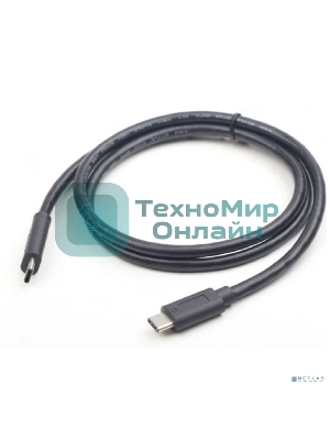 Кабель для зарядки ExeGate EX-CCP-USB3.1-CMCM2-1.8 (USB Type-Cm/Cm, Gen.2, 10Gbit/s, 5A, 100W, 1,8м)
