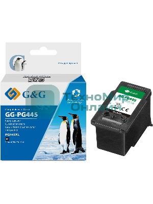 Картридж струйный G&G GG-PG445 черный для Canon Pixma MG2440/2540/2940