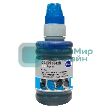 Чернила Cactus CS-EPT6642B голубой 100 мл для Epson L100/L110/L120/L132/L200/L210/L222/L300/L312/L350/L355/L362/L366/L456/L550/L555/L566/L1300