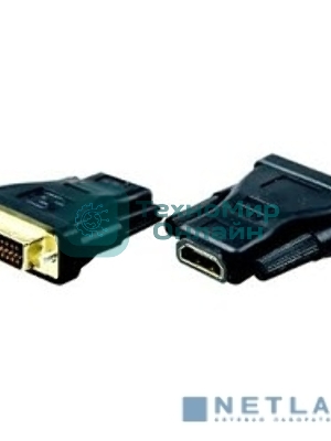 Переходник Rexant шт.DVI - гн.HDMI GOLD