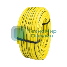 Шланг поливочный ПВХ 3-х слойный армированный 1/2дюйм 25м Профи Плюс ЧЕТЫРЕ СЕЗОНА 62-0228-1