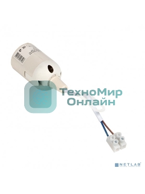 Патрон Е27 подвесной с клеммной колодкой пластик белый EKF PROxima