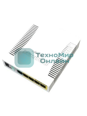 Коммутатор сетевой MikroTik RB260GSP RouterBOARD 260GSP with indoor case and power supply