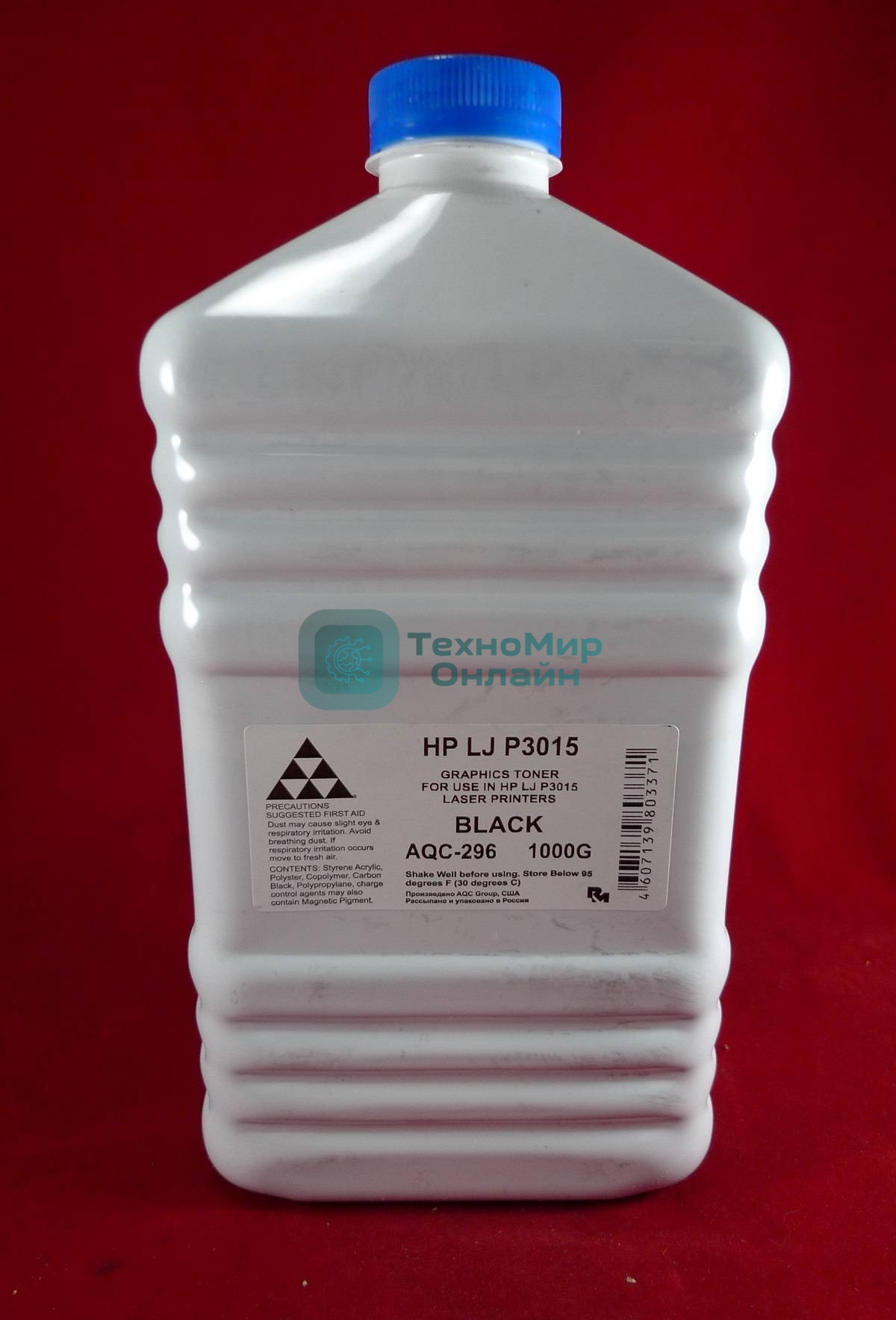 Тонер HP LJ P3015 (кан., 1кг.) (AQC-США фас России)