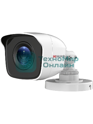 Видеокамера HiWatch DS-T110 (2.8 мм) 1Мп уличная цилиндрическая HD-TVI камера с EXIR-подсветкой до 20м 1/4