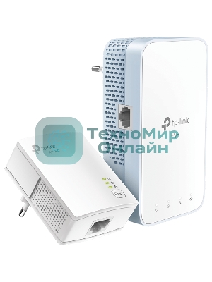 Комплект гигабитных TP-Link Wi‑Fi Powerline адаптеров AV1000 Gigabit Powerline ac Wi-Fi Kit, Dual band 802.11ac Wi-Fi - AC750 dual band Wi-Fi (433Mbps on 5GHz & 300Mbps on 2.4GHz)(TL-WPA7517 & TL-PA7017)