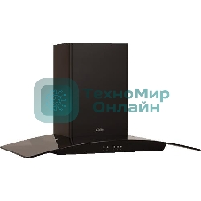 Вытяжка каминная Elikor Аметист 90П-650-К3Д черный, 90 см, 650 куб. м/ч, 54 дБ