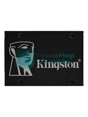 Накопитель SSD Kingston KC600, 1Tb, SATA III, 2.5