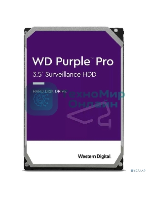 Жесткий диск Western Digital Original SATA-III 18Tb WD181PURP Video Purple Pro (7200rpm) 512Mb 3.5