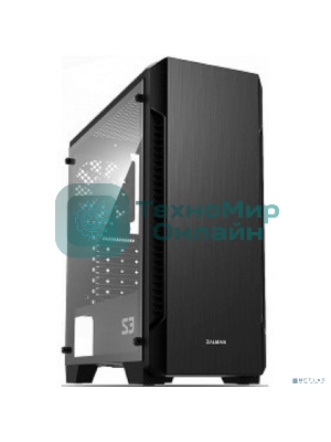 Компьютерный корпус Zalman S3 черный без БП ATX 2x120мм 2xUSB 2.0 1xUSB 3.0 audio bott PSU