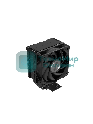 Кулер для процессора SAMA X40 (200W, 4-pin PWM, 133.5mm, 4x6mm, 1x100мм, 50.1CFM, 35.2dBA, 2600RPM, S: 1851/1700/1200/115X, AM5/AM4, черный)