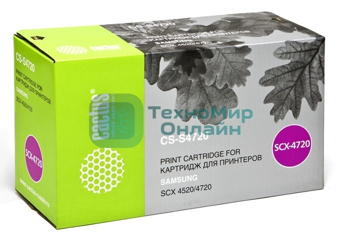 Картридж лазерный Cactus CS-S4720 (SCX-4720D3) черный (3000 стр.) для Samsung SCX-4520/4720/4720F/4720FN