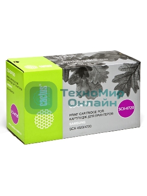 Картридж лазерный Cactus CS-S4720 (SCX-4720D3) черный (3000 стр.) для Samsung SCX-4520/4720/4720F/4720FN