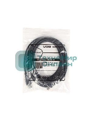 Кабель Gembird USB 2.0 PRO для соед. 4.5м AM/BM позол. контакты, пакет