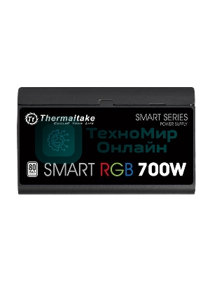 Блок питания Thermaltake Smart RGb (PS-SPR-0700NHSAWE-1), 700Вт, 80 PLUS, 120мм, черный