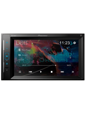 Автомагнитола Pioneer DMH-A245BT, 2 DIN, 6.2