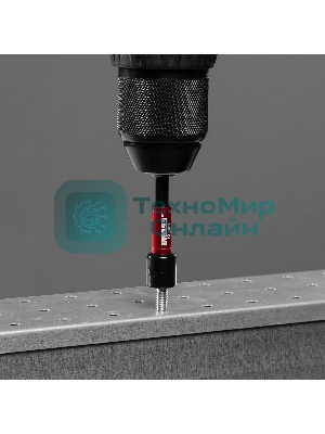 Бита с торцевой головкой GROSS, магнит. Nut-Driver, 10 мм, S2Gross 11619