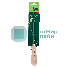 Напильник Сибртех, 150 мм, круглый, деревянная ручка