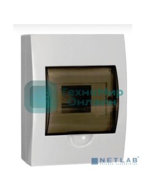 Бокс ЩРН-П-6 мод. навесной пластик IP41 GENERICA IEK MKP12-N-06-41-G